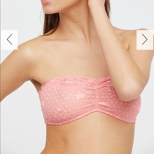 Free People Essential Lace Bandeau Bra